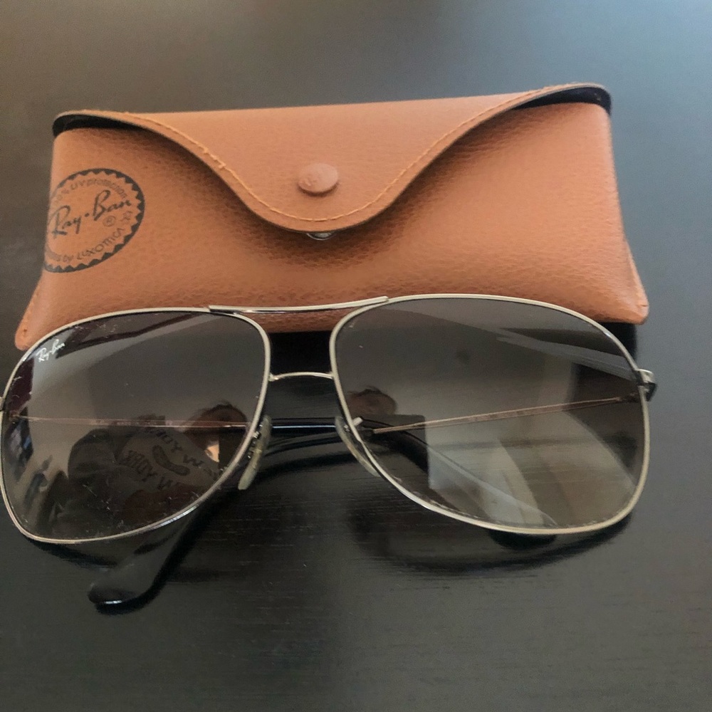 Men Ray-Ban sunglasses Brown